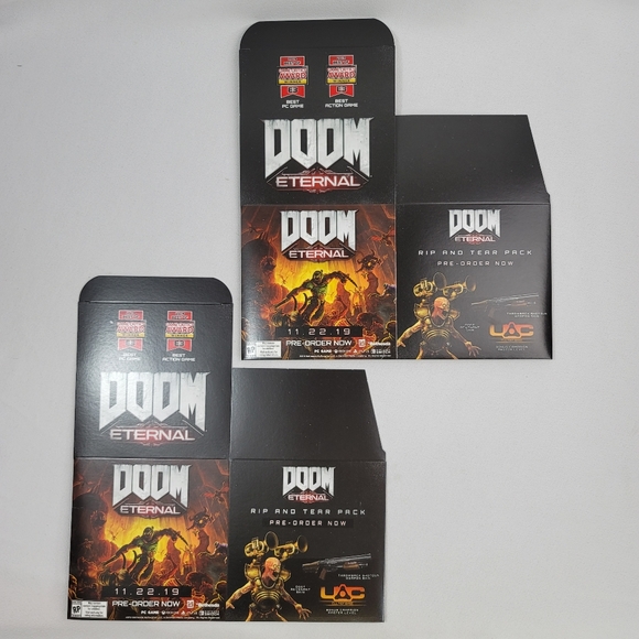 Doom Eternal Gamestop V2 Promo Kit - Picture 5 of 16